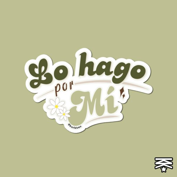 Lo hago por mi